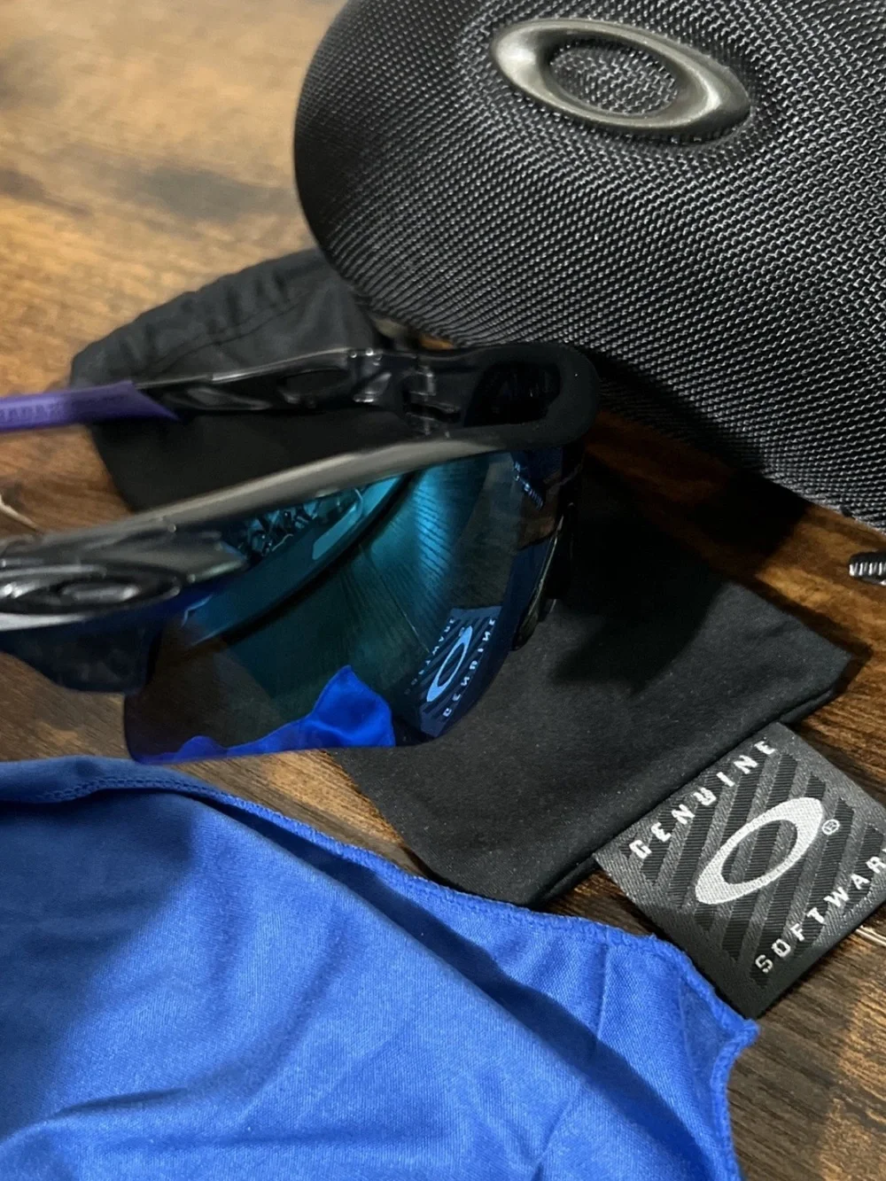 Oakley RadarLock Path (Low Bridge Fit) Team Navy Blue - Custom